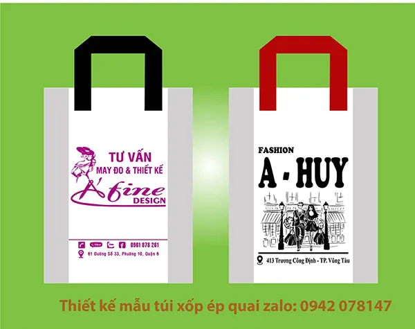 túi xốp ép quai