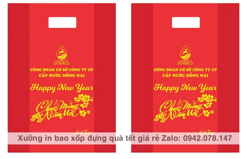 in túi xốp đựng quà tết