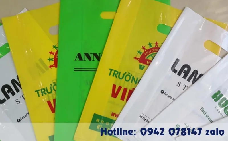 túi PE bóng dẻo hột xoài đựng quần áo
