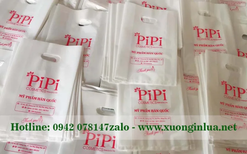 túi HD hột xoài đựng quần á