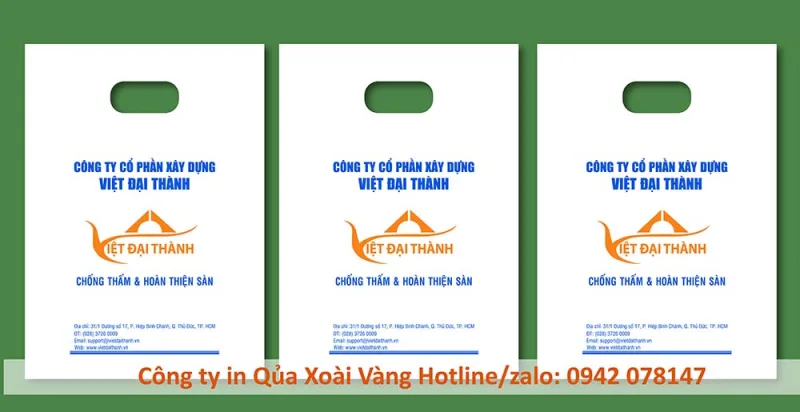 thiết kế mẫu bịch xốp công ty