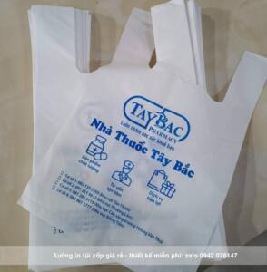 Xưởng In Túi Xốp Siêu Thị (Túi Xốp 2 Quai) Giá Rẻ