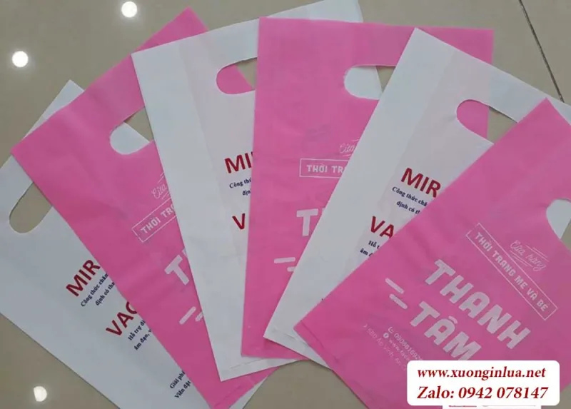 in túi xốp hột xoài