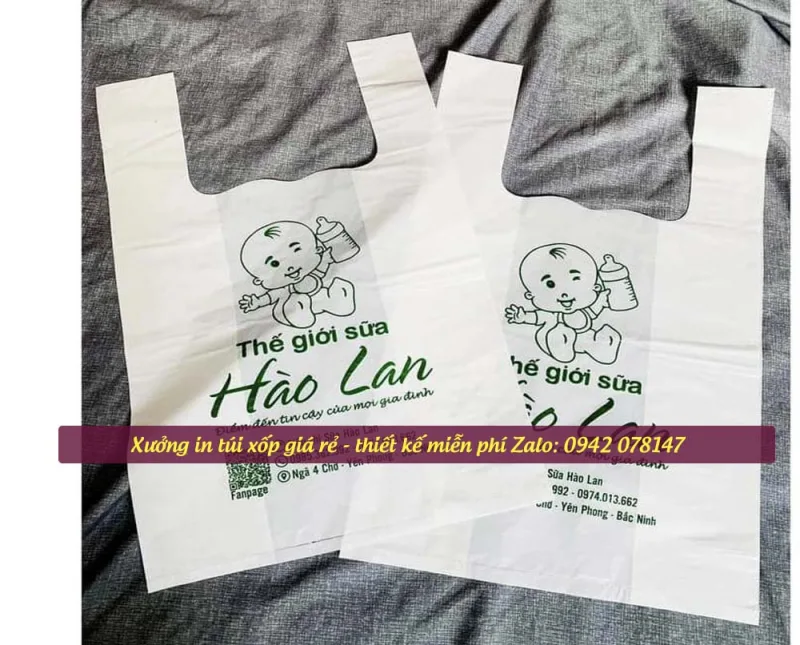 túi ni lon siêu thị