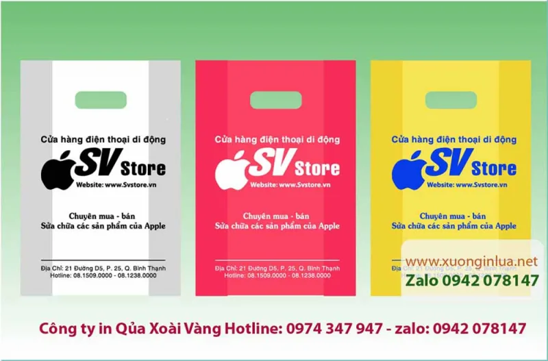 túi xốp đựng điện thoại