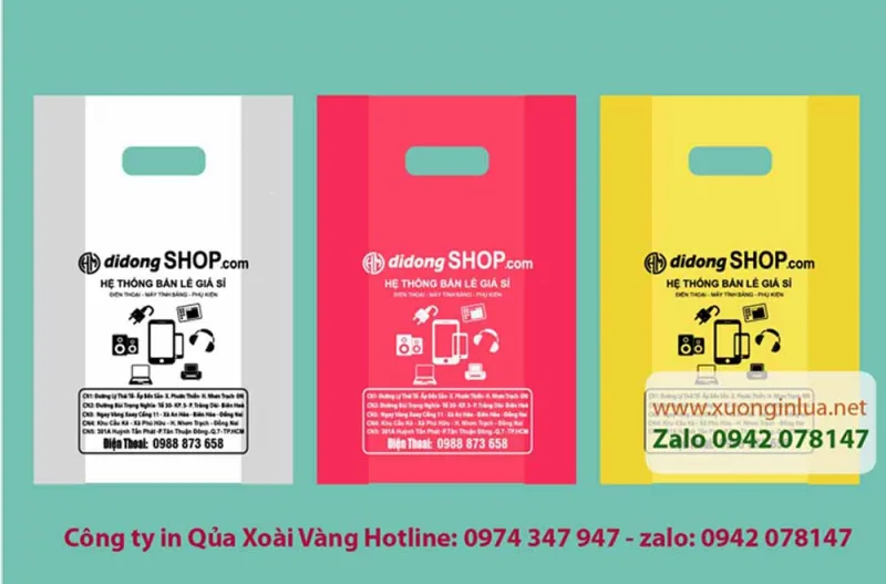 Túi xốp đựng điện thoại