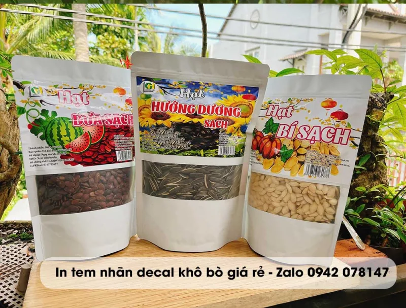 quy trình thiết kế in và gia công tem nhãn Tết