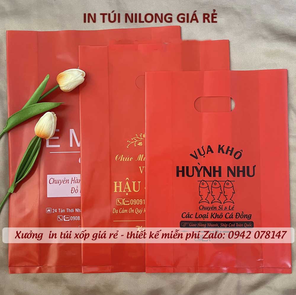 in túi ni lông giá rẻ