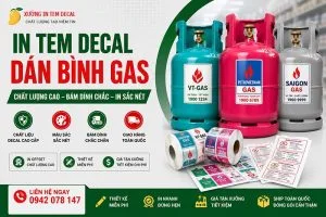 XƯỞNG IN TEM GAS