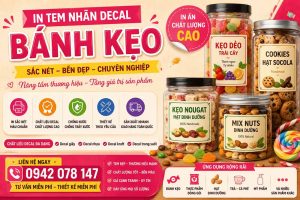 in tem nhãn bánh kẹo