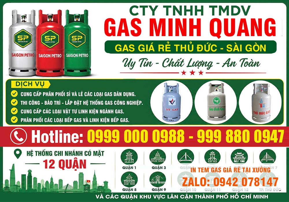 Thiết kế mẫu tem gas đẹp minh quang