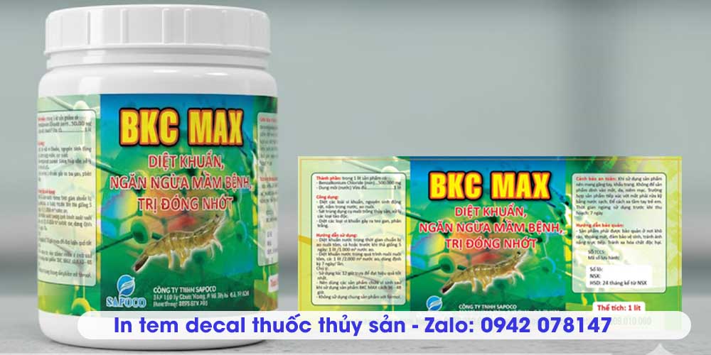 tem decal thuốc thủy sản