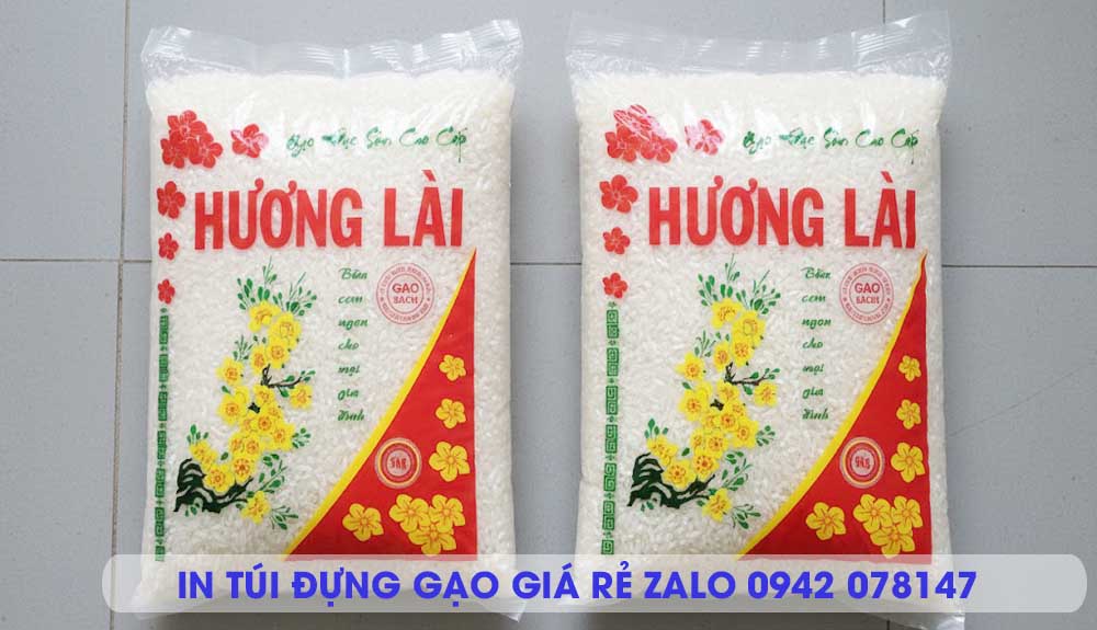 túi ni loong đựng gạo hương lài